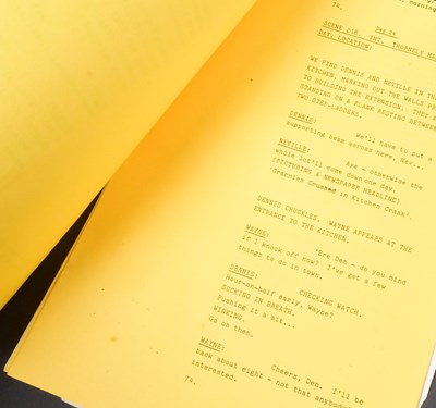 Lot 210 - AUF WIEDERSEHEN, PET (1983-2004) - SECOND SERIES ORIGINAL FILMING SCHEDULE