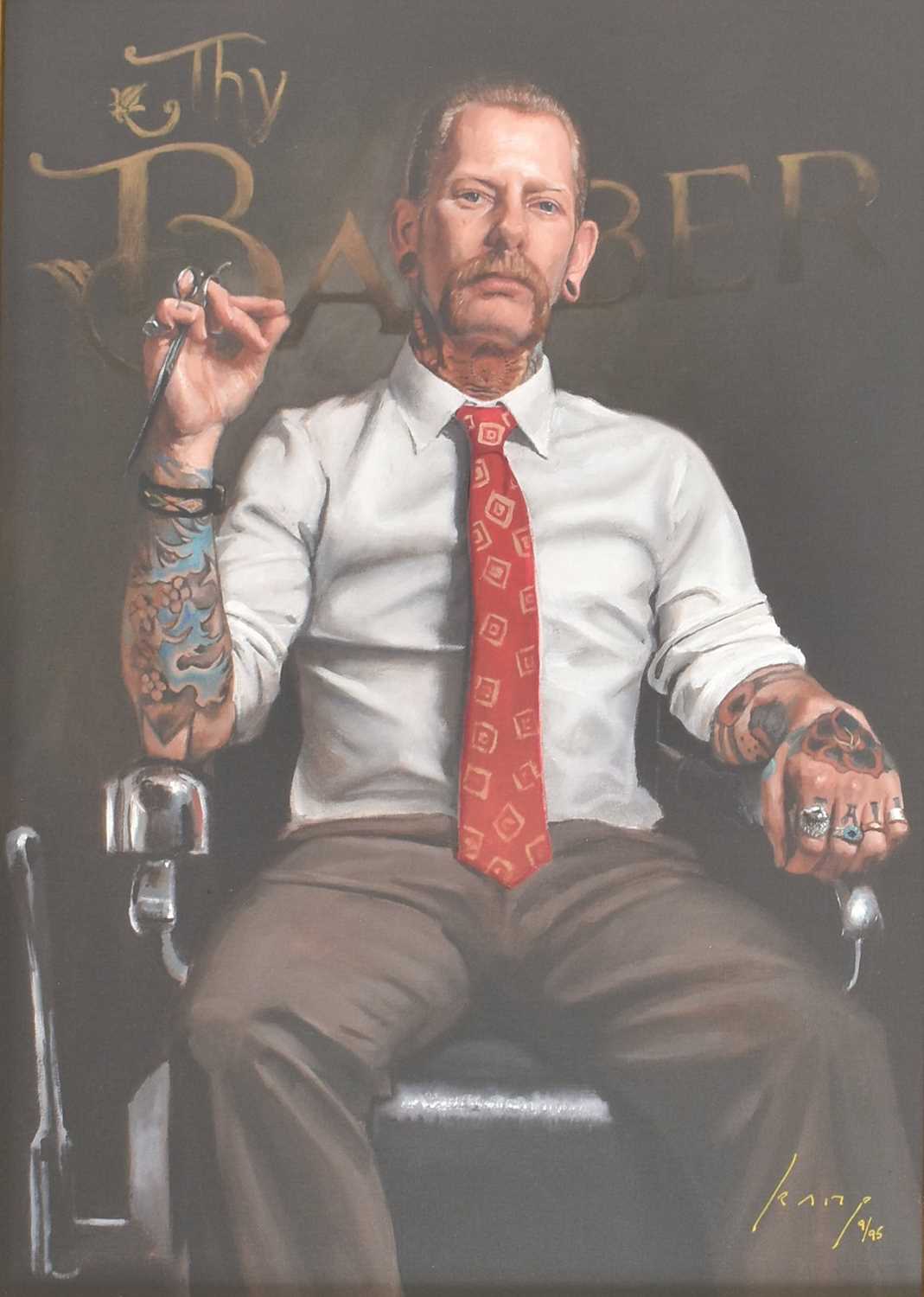Lot 19 - VINCENT KAMP - TRUST THY BARBER - NUMBER 9 / 95
