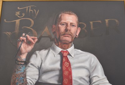 Lot 19 - VINCENT KAMP - TRUST THY BARBER - NUMBER 9 / 95