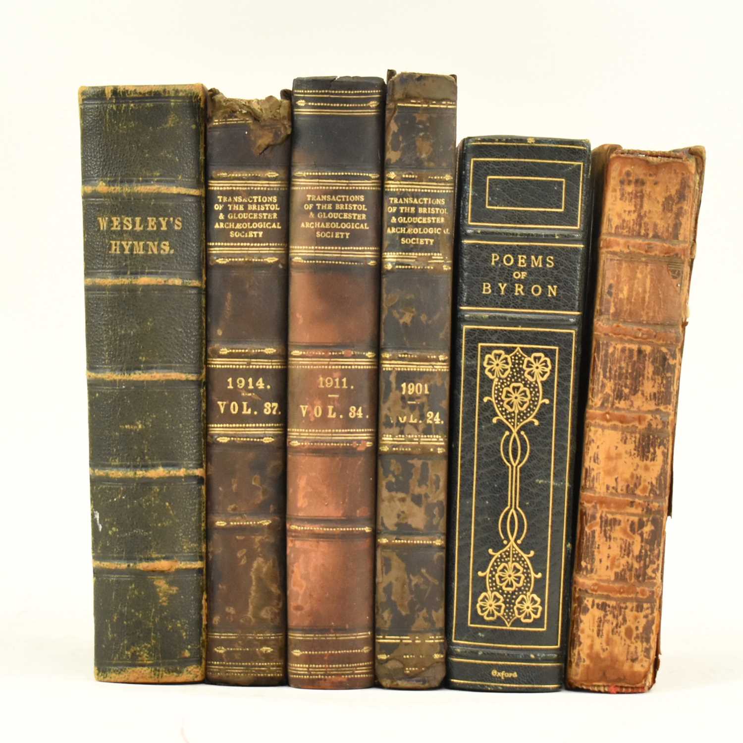 Lot 112 - ANTIQUARIAN. COLLECTION OF SIX 18TH C & LATER WORKS