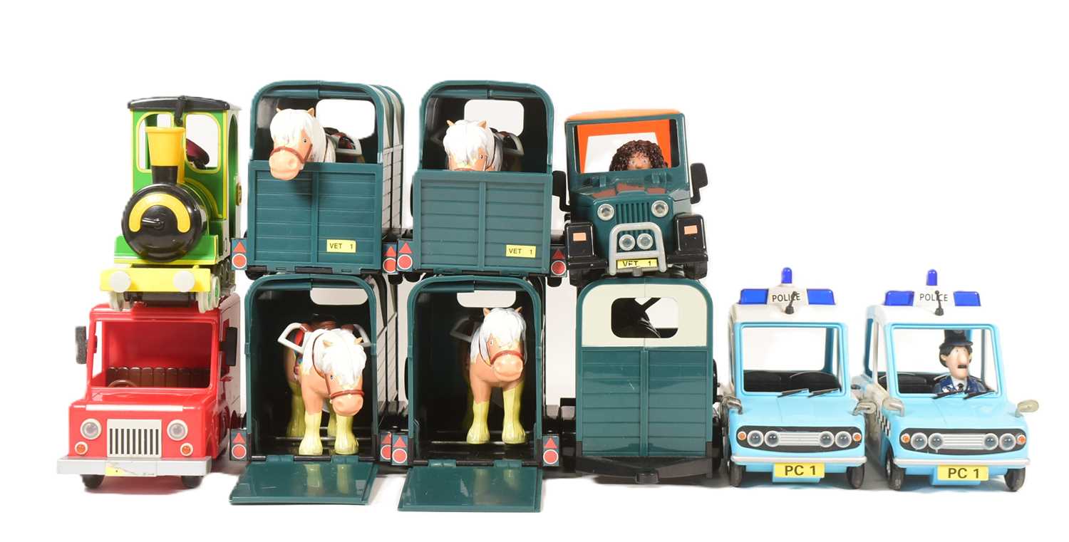 Lot 543 - POSTMAN PAT - CHARACTER OPTIONS POSTMAN PAT VEHICLES