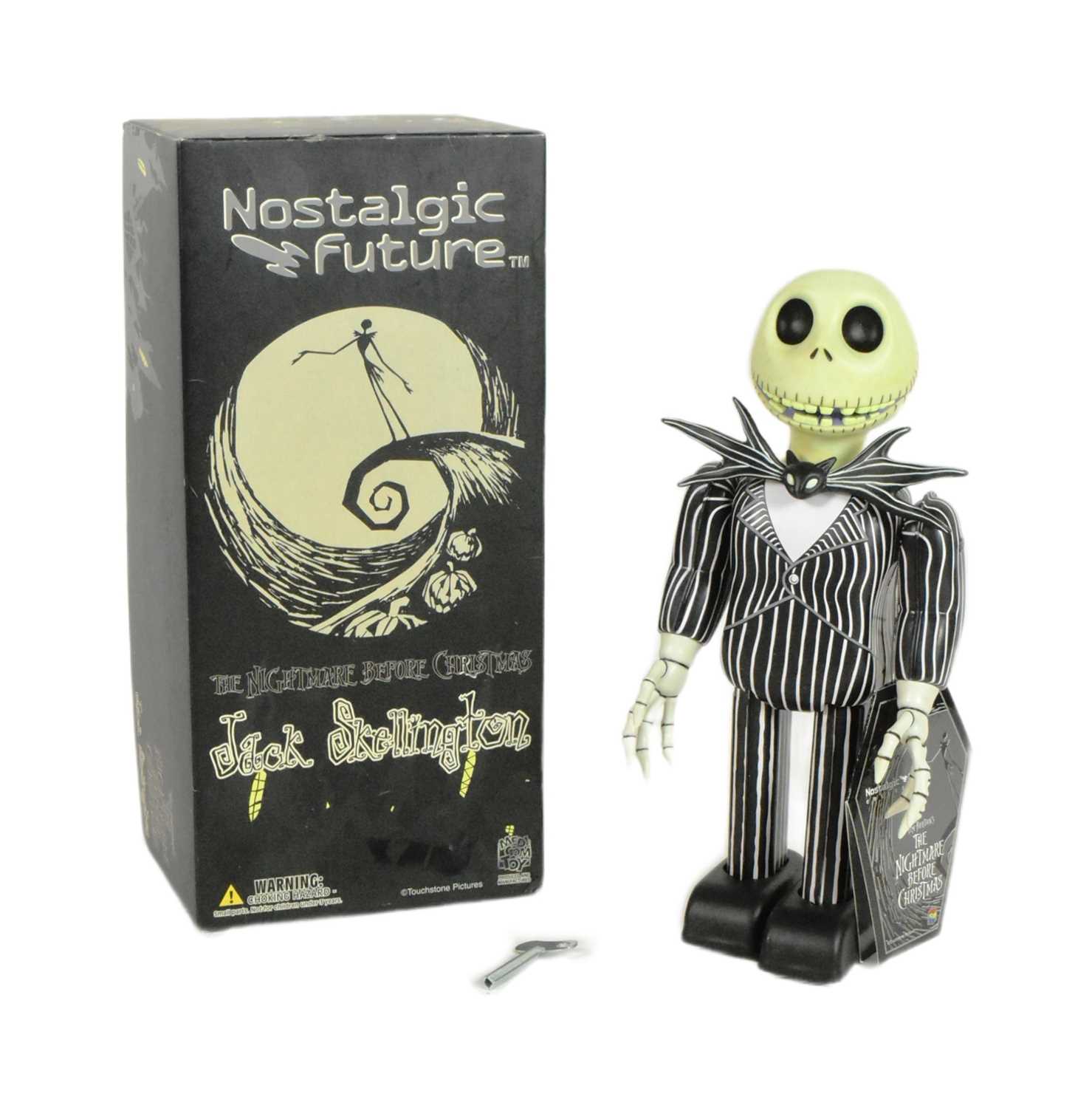 Lot 455 - TINPLATE TOYS - MEDICOM JACK SKELLINGTON ROBOT
