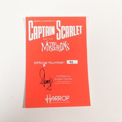 Lot 539 - CAPTAIN SCARLET – GERRY ANDERSON – ROBERT HARROP FIGURINE / STATUE