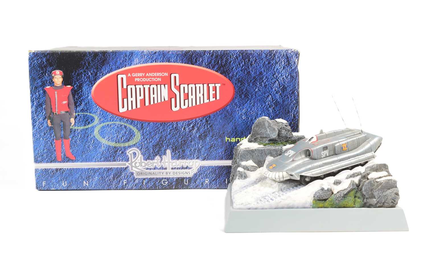 Lot 579 - CAPTAIN SCARLET – GERRY ANDERSON – ROBERT HARROP FIGURINE / STATUE