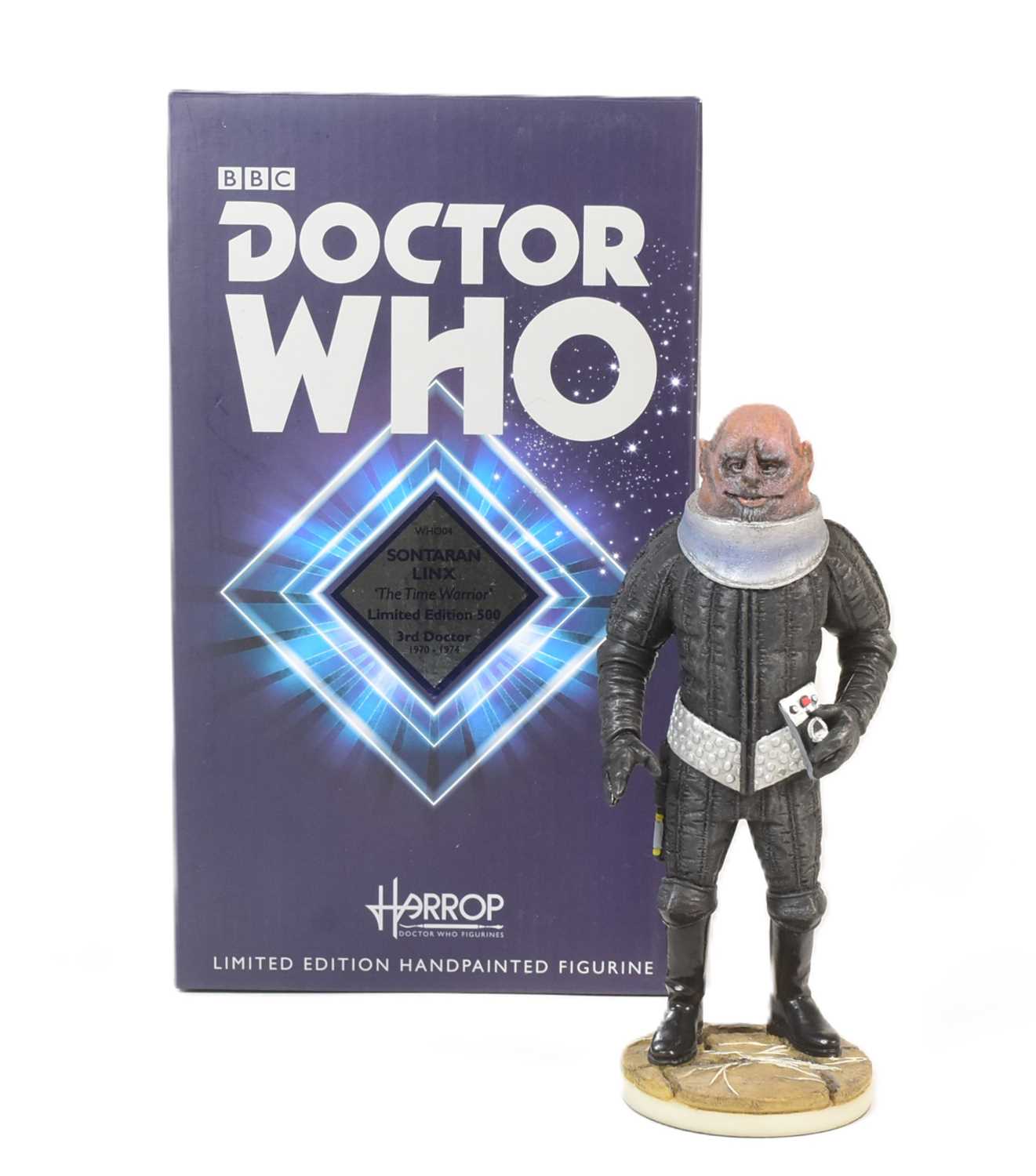 Lot 502 - DOCTOR WHO – ROBERT HARROP – LIMITED EDITION FIGURE