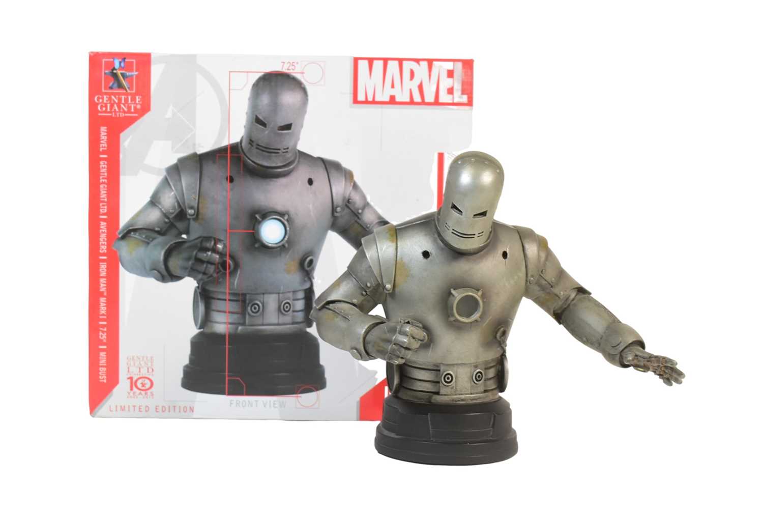 Lot 467 - IRON MAN - GENTLE GIANT IRON MAN MARK I MINI BUST