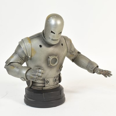 Lot 467 - IRON MAN - GENTLE GIANT IRON MAN MARK I MINI BUST