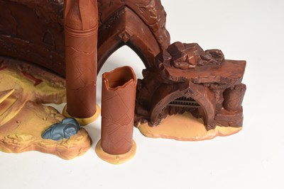 Lot 417 - STAR WARS - ATTACK OF THE CLONES - GEONOSIS BATTLE ARENA PLAYSET