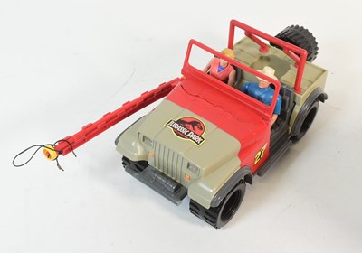 Lot 538 - JURASSIC PARK - VINTAGE KENNER BUSH DEVIL TRACKER VEHICLE