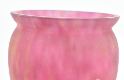 Lot 29 - ART NOUVEAU JUGENDSTIL CIRCA 1910S / 1920S GLASS PASTE FLORAL VASE