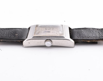 Lot 160 - OMEGA 1930S ART DECO TANK FACED WRISTWATCH
