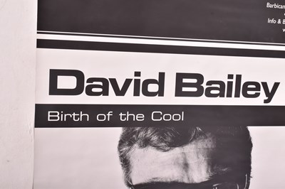 Lot 388 - DAVID BAILEY - BIRTH OF THE COOL - MICHAEL CAINE BARBICAN ART GALLERY POSTER