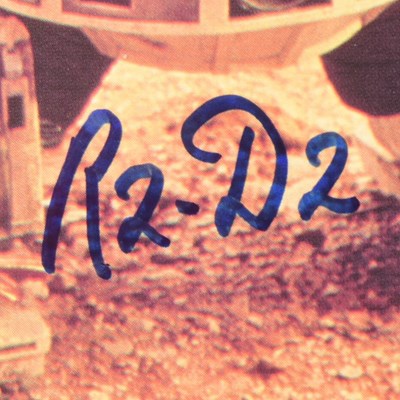Lot 13 - STAR WARS - KENNY BAKER (R2D2) - AUTOGRAPHED PHOTOGRAPH