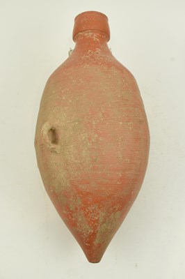 Lot 69 - YANGSHAO CULTURE NEOLITHIC BANPO TYPE POTTERY AMPHORA 仰韶文化 半坡 红陶尖底瓶