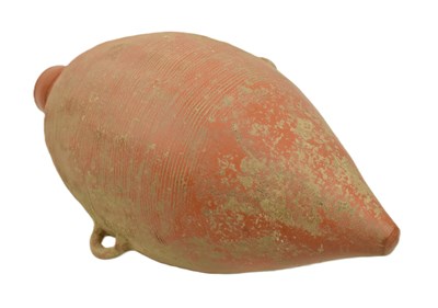 Lot 69 - YANGSHAO CULTURE NEOLITHIC BANPO TYPE POTTERY AMPHORA 仰韶文化 半坡 红陶尖底瓶