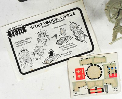 Lot 51 - STAR WARS - ORIGINAL VINTAGE SCOUT WALKER VEHICLE PLAYSET