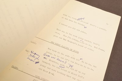Lot 17 - THE GOON SHOW – BBC COMEDY SHOW 1951-1960 - ORIGINAL RECORDING SCRIPT