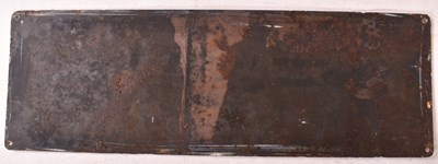 Lot 35 - PALETHORPES' ROYAL CAMBRIDGE - ENAMEL ADVERTISING SIGN