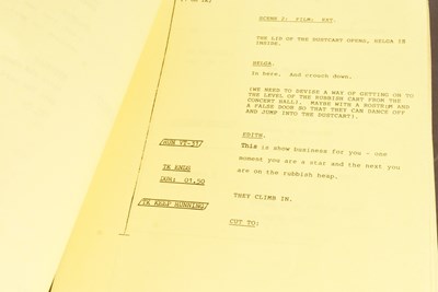 Lot 126 - 'ALLO 'ALLO! (BBC SITCOM) - ORIGINAL CAMERA SCRIPT