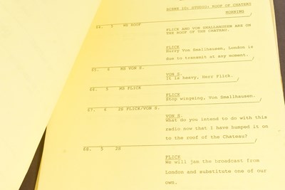 Lot 126 - 'ALLO 'ALLO! (BBC SITCOM) - ORIGINAL CAMERA SCRIPT