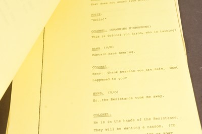 Lot 126 - 'ALLO 'ALLO! (BBC SITCOM) - ORIGINAL CAMERA SCRIPT