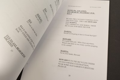 Lot 163 - LAST OF THE SUMMER WINE (BBC SITCOM) - TOM OWEN'S FIRST EPISODE SCRIPT & SCHEDULE