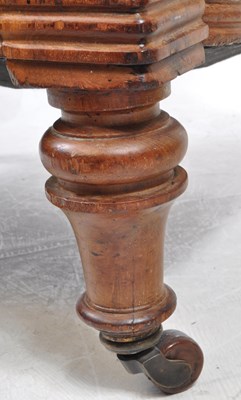 Lot 667 - VICTORIAN 19TH CENTURY BUTTON BACK ARMCHAIR