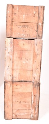 Lot 558 - LARGE COLLECTION OF VINTAGE 20TH CENTURY ADVERTISING CRATES