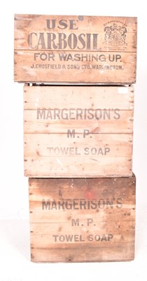 Lot 558 - LARGE COLLECTION OF VINTAGE 20TH CENTURY ADVERTISING CRATES