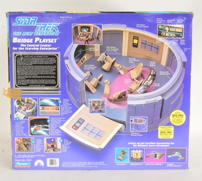 Lot 668 - STAR TREK - THE NEXT GENERATION - BRIDGE PLAYSET