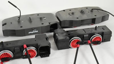 Lot 541 - PLAYMOBIL - COLLECTION OF PLAYMOBIL RADIO CONTROL LOCO ACCESSORIES