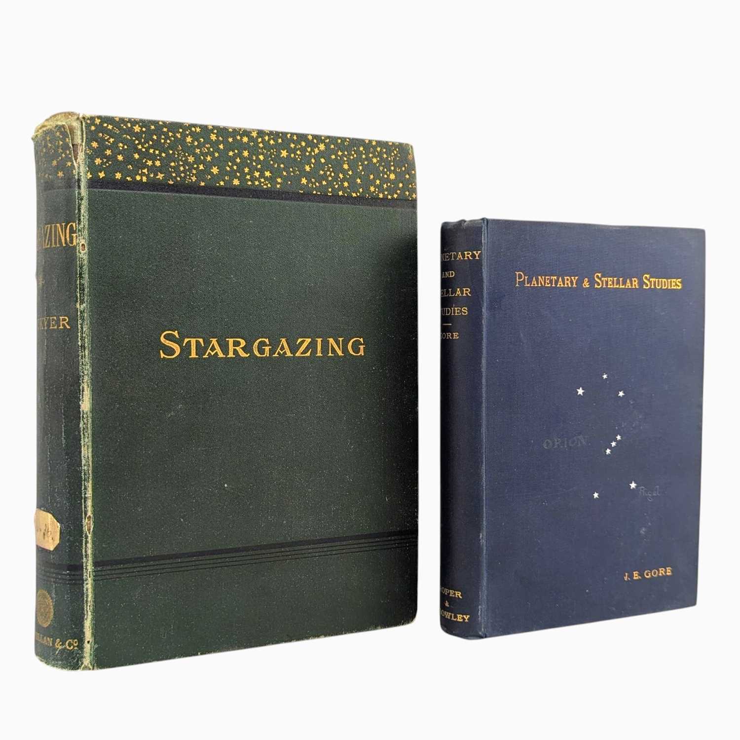 Lot 43 - ASTRONOMY. 1878 STARGAZING PAST AND PRESENT BY J. NORMAN LOCKYER & ANOTHER EX LIB LOCKYER