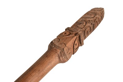 Lot 22 - VINTAGE POLYNESIAN MAORI TAIAHA SPEAR