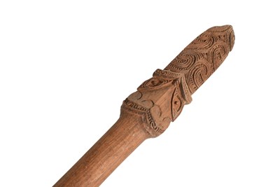 Lot 22 - VINTAGE POLYNESIAN MAORI TAIAHA SPEAR