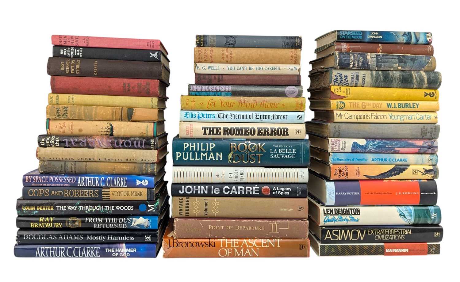 Lot 83 - MODERN FIRST EDITIONS. COLLECTION OF FANTASY, CRIME & SCI FI TITLES INCL. BOOK CLUB EDITIONS