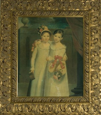 Lot 81 - UNKNOWN - AFTER EDWARDIAN LITHOGRAPH ON PAPER PAINTING