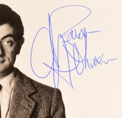Lot 189 - BRITISH COMEDY - ROWAN ATKINSON - MR BEAN - SIGNED PHOTOGRAPH