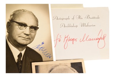 Lot 163 - WORLD LEADERS - COLLECTION OF AUTOGRAPHS