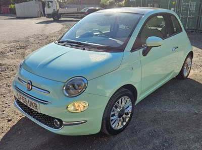 Lot 1 - LF65 UKR - 2015 FIAT 500 IN GREEN - 50,000 MILES & 12 MONTHS MOT