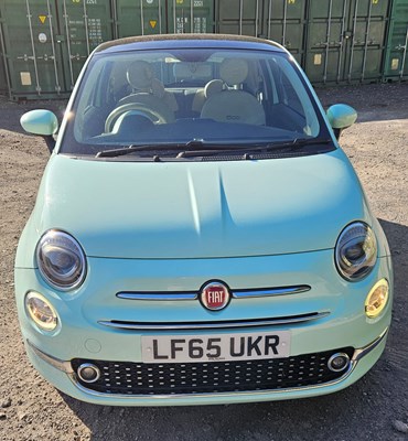 Lot 1 - LF65 UKR - 2015 FIAT 500 IN GREEN - 50,000 MILES & 12 MONTHS MOT
