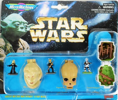 Lot 145 - STAR WARS - MICRO MACHINES - COLLECTION OF CARDED PLAYSETS