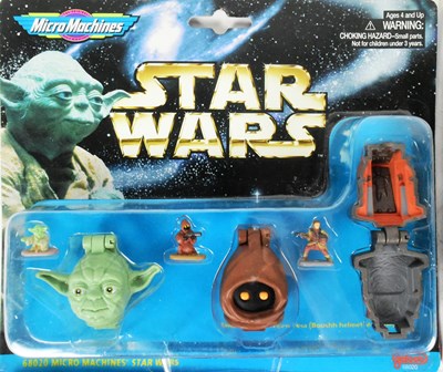 Lot 145 - STAR WARS - MICRO MACHINES - COLLECTION OF CARDED PLAYSETS