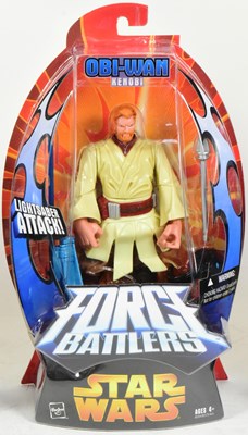 Lot 157 - STAR WARS - COLLECTION OF 2005 HASBRO 'FORCE BATTLERS' FIGURES