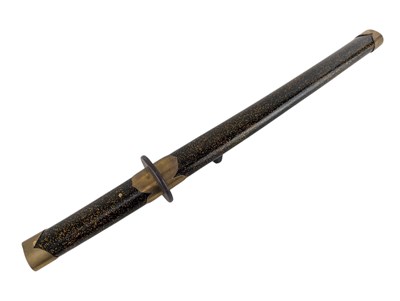 Lot 34 - JAPANESE KABUTOWARI / HACHIWARA HELMET BREAKER IN SHEATH
