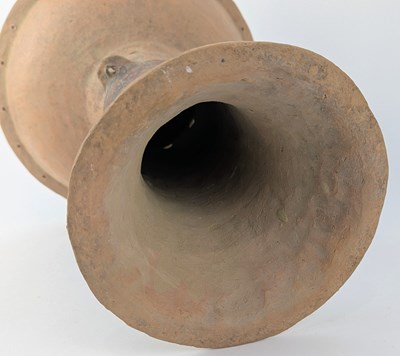 Lot 28 - CHINESE PAINTED NEOLITHIC POTTERY MAJIAYAO STEM FOOD VESSEL 马家窑 彩绘 高脚豆
