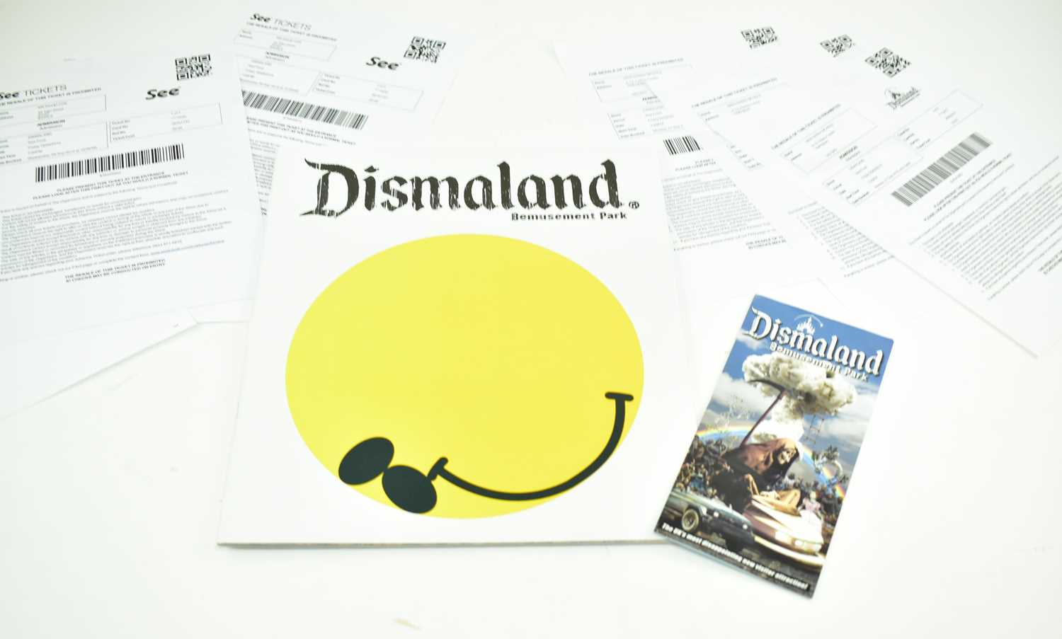 Lot 129 - BANKSY - DISMALAND BEMUSEMENT PARK PROGRAMME