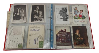 Lot 168 - ADVERTISING EPHEMERA - MIXED FOLDER OF PAPERWORK