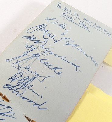 Lot 80 - CRAIG THOMAS COLLECTION - AUTOGRAPH ALBUMS