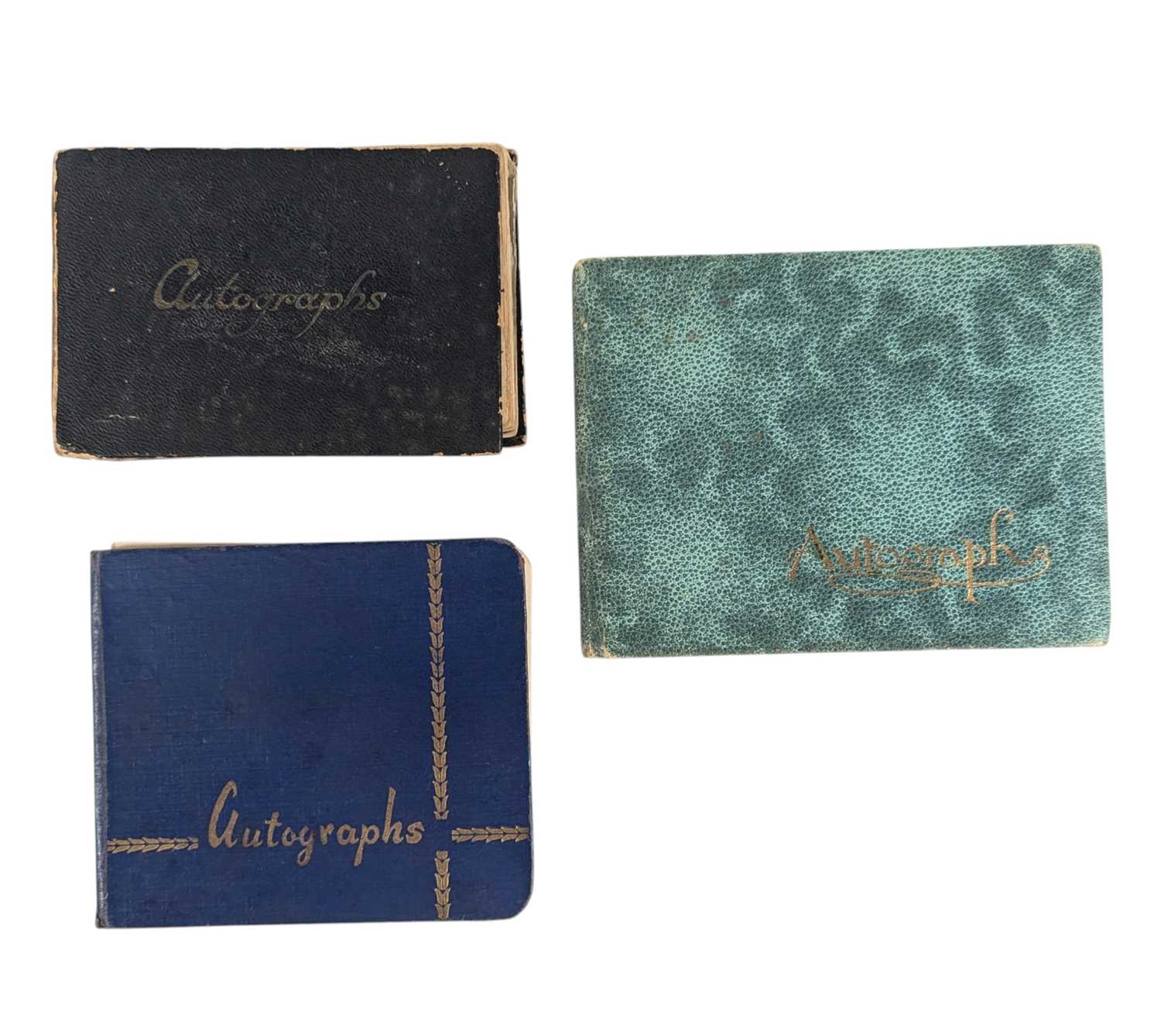 Lot 80 - CRAIG THOMAS COLLECTION - AUTOGRAPH ALBUMS