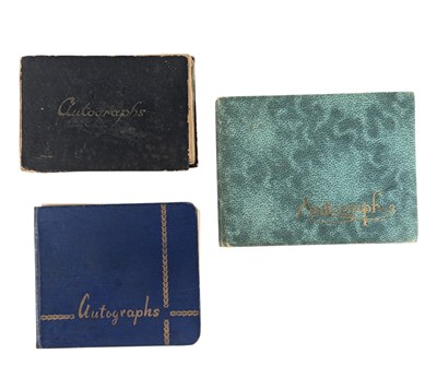 Lot 80 - CRAIG THOMAS COLLECTION - AUTOGRAPH ALBUMS